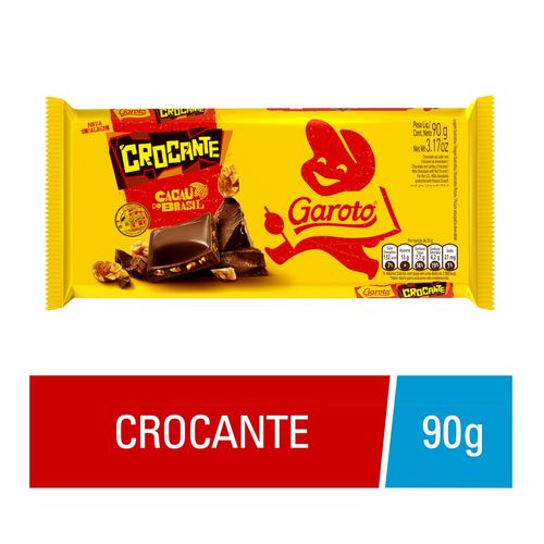 Chocolate Garoto Crocante 90g