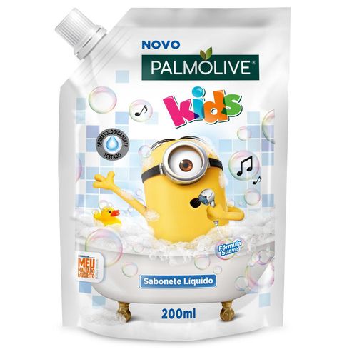 Sabonete Líquido Infantil Palmolive Kids Minions 200ml Refil