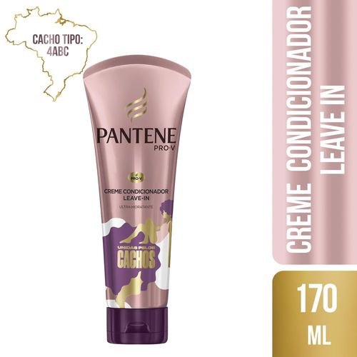 Condicionador Leave-In Pantene Unidas pelos Cachos 170ml