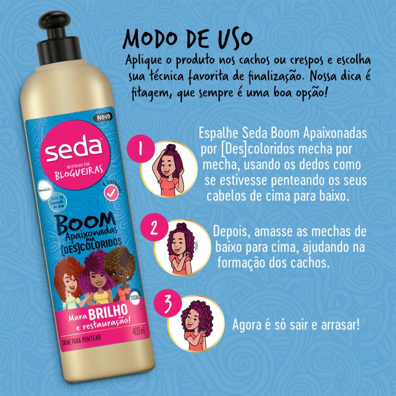 Creme-de-Pentear-Seda-Boom-Apaixonadas-por-Descoloridos-400ml