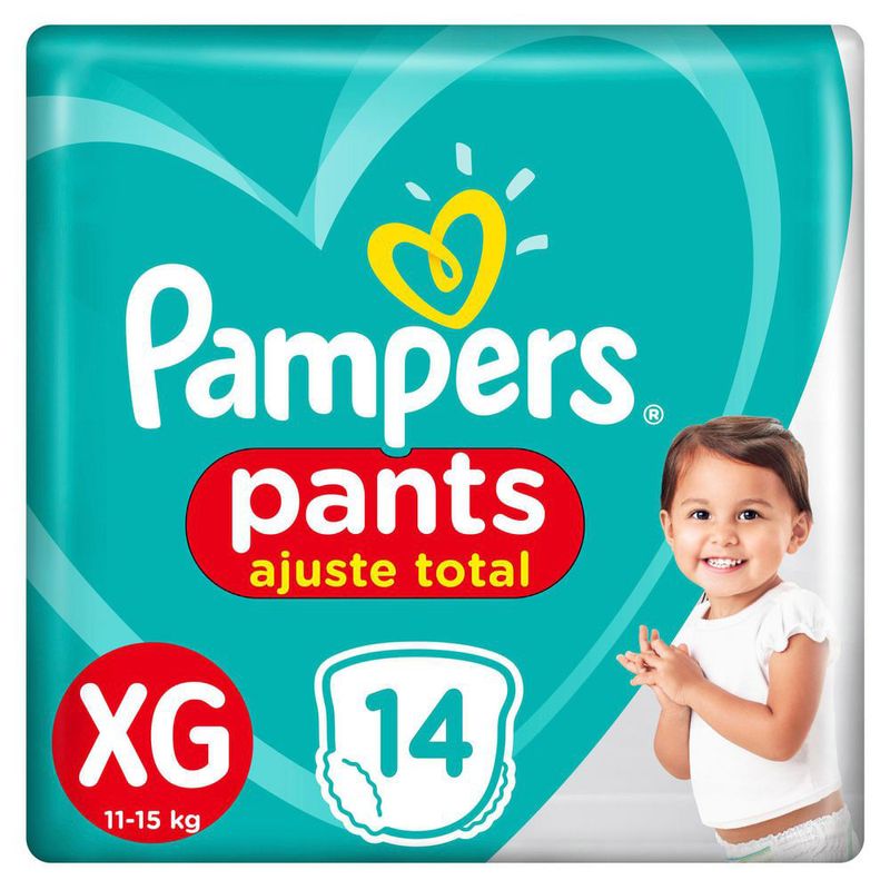 Fralda-Pampers-Pants-Ajuste-Total-XG-14-Tiras