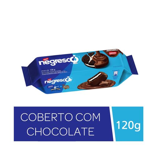 Biscoito NEGRESCO Coberto Chocolate 120g
