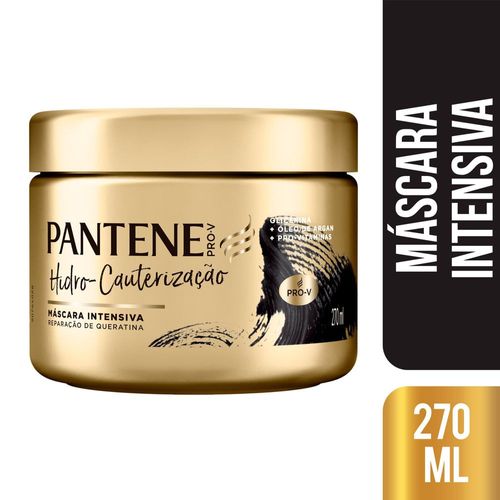 Máscara de Tratamento Intensiva Pantene Pro-V Hidro-Cauterização Pote 270ml