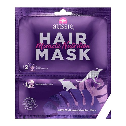 Máscara de Tratamento Aussie Hair Mask Nutrição 30ml Unidade