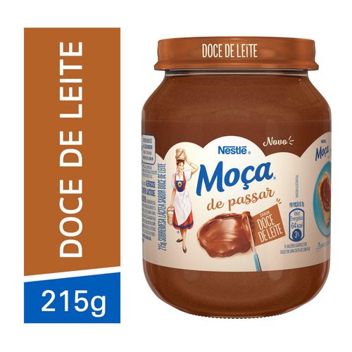 Sobremesa MOÇA de Passar Doce de Leite 215g