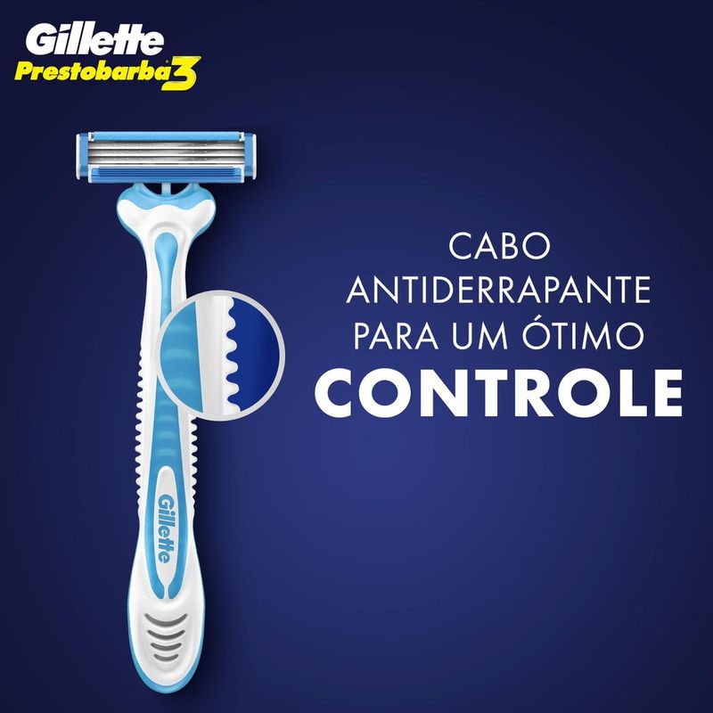 Kit-Aparelho-de-Barbear-Gillette-Prestobarba-3-Cool-4-Unidades---Garrafa