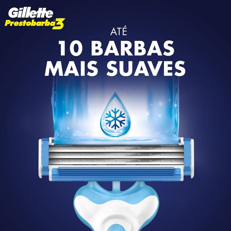 Kit-Aparelho-de-Barbear-Gillette-Prestobarba-3-Cool-4-Unidades---Garrafa