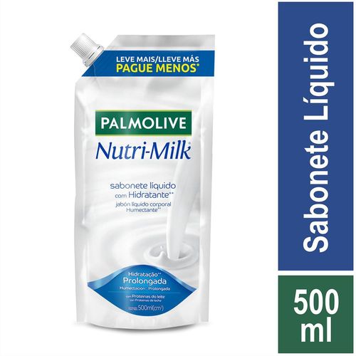 Sabonete Líquido para as Mãos Palmolive Nutri-Milk Nutre & Hidrata 500ml