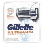Carga-de-Aparelho-para-Barbear-Gillette-Skinguard-Sensitive-2-Unidades