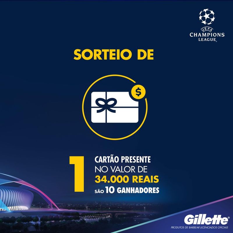 Carga--Gillette-Mach3-Leve-4-Pague-3-Edicao-UEFA-Champions-League