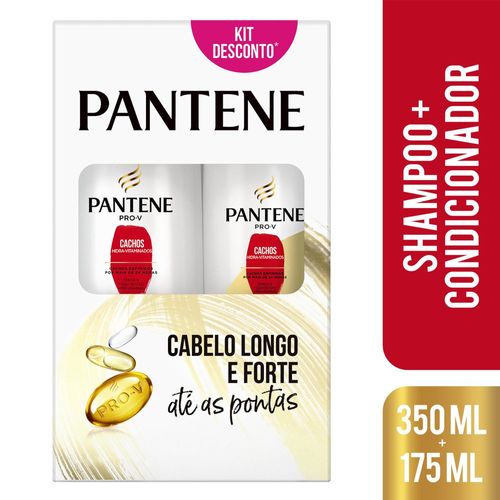 Shampoo Pantene Cachos Hidra-Vitaminados 350 ml + Condicionador 175 ml