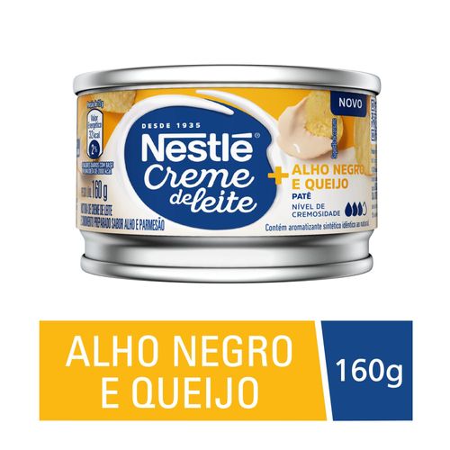 Creme de Leite NESTLÉ Patê Alho Negro 160g