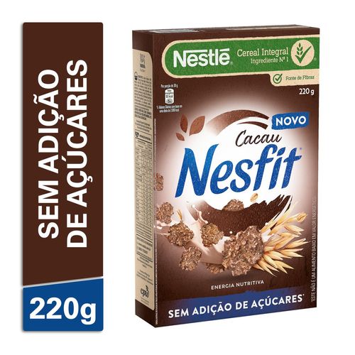 Cereal Matinal NESFIT Cacau sem Adição de Açúcares 220g