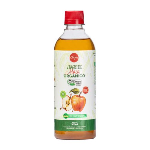 Vinagre de Maçã Orgânico Organ 500ml