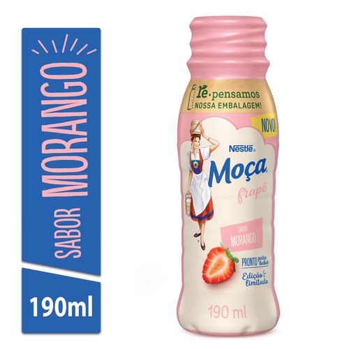 Bebida Láctea MOÇA Morango 190ml