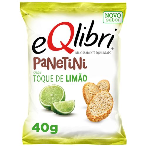 Snack Limão Eqlibri Panetini Pacote 40G