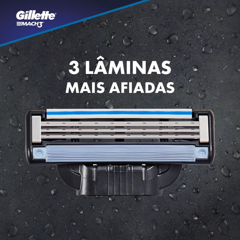 Carga-para-Aparelho-de-Barbear-Gillette-Mach3-2-Unidades