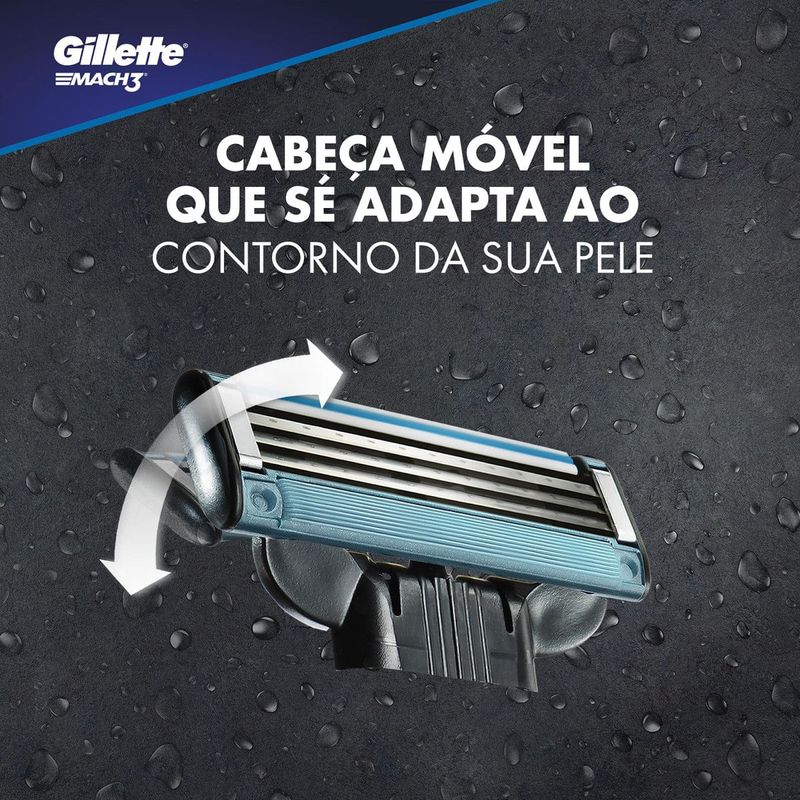 Carga-para-Aparelho-de-Barbear-Gillette-Mach3-2-Unidades