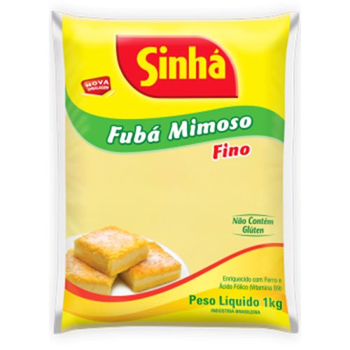 Fubá Mimoso Sinhá Pacote 1 kg