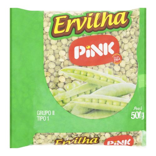 Ervilha Seca Pink Partida Pacote 500 g