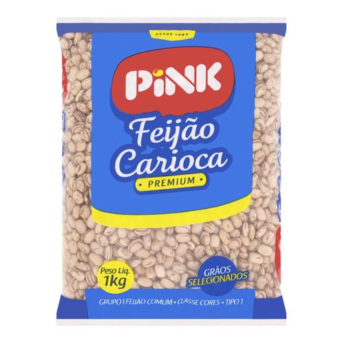 Feijão Carioca Pink 1 kg