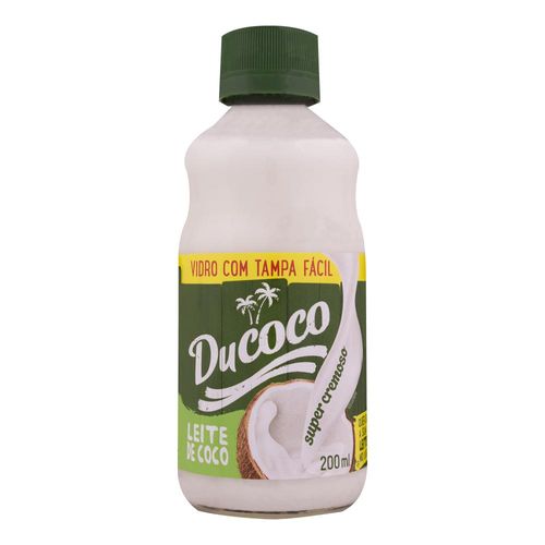 Leite de Coco Ducoco Vidro 200 ml