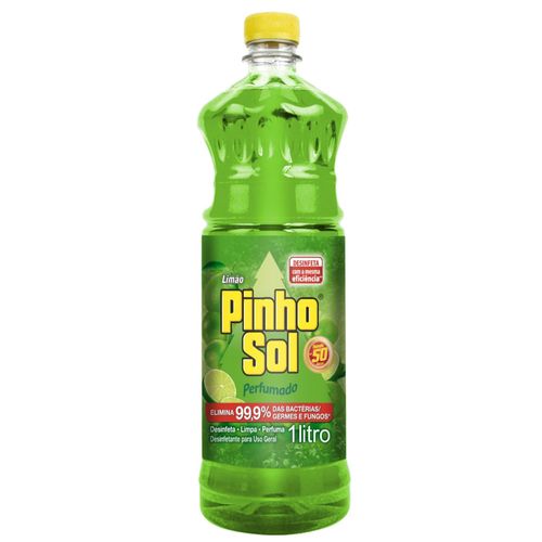 Desinfetante Pinho Sol Perfumado Limão 1L