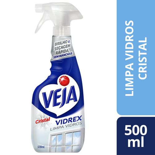 Limpa Vidro Vidrex Cristal Pulverizador 500 ml