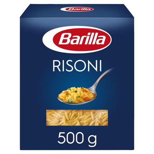 Massa de Grano Duro Italiana Barilla Risoni Nº26 para Sopa 500g