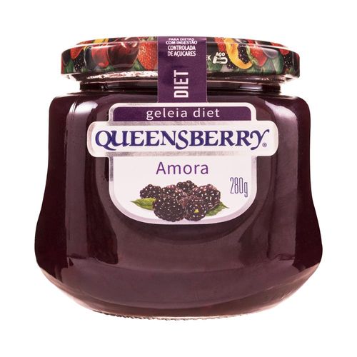 Geleia Queensberry Diet de Amora Vidro 280g