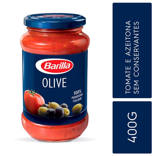 Molho de Tomate Italiano Barilla Olive 400g