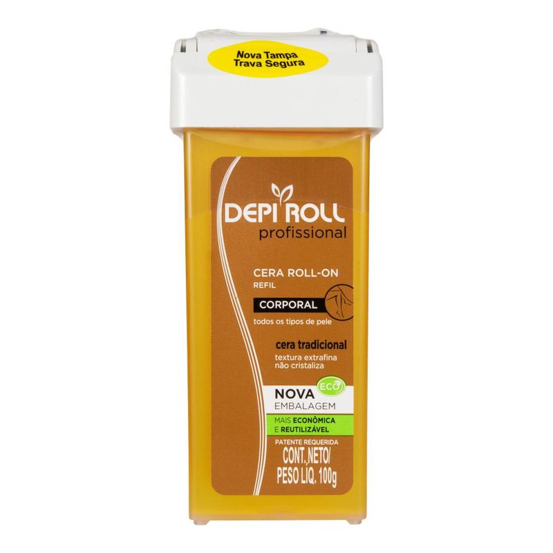 Cera-Depilatoria-Depi-Roll-Mel-Refil-100g