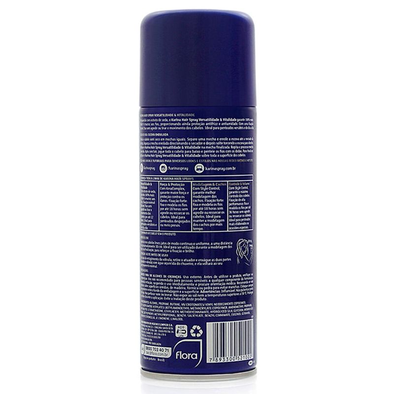 Fixador-de-Cabelo-Spray-Karina-Versatilidade-e-Vitalidade-Fixacao-Normal-250ml