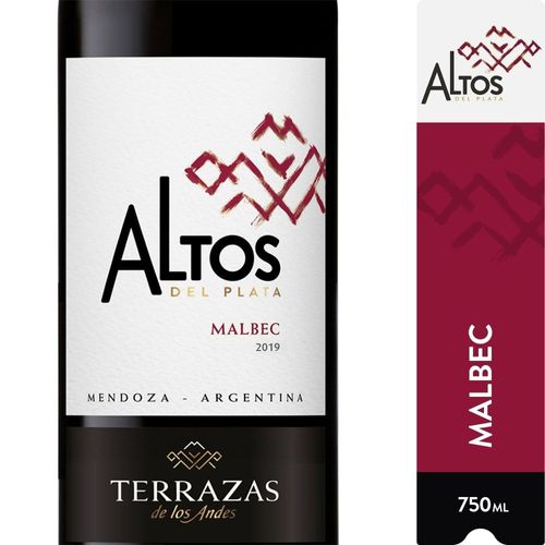 Vinho Argentino Tinto Terrazas Alto Del Plata Malbec 750ml