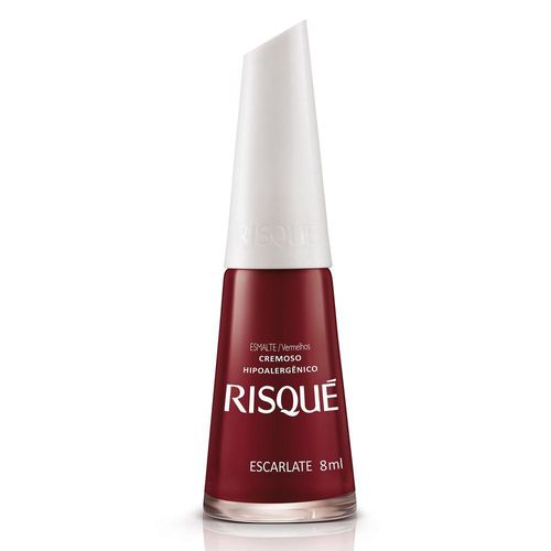 Esmalte Risqué Escarlate Cremoso 8ml