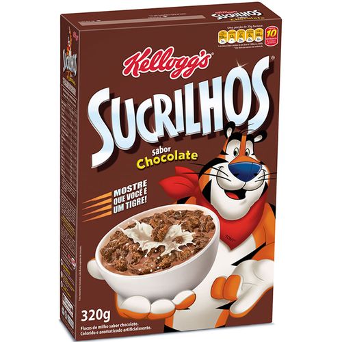 Cereal Matinal Kelloggs Sucrilhos Chocolate Caixa 320 g