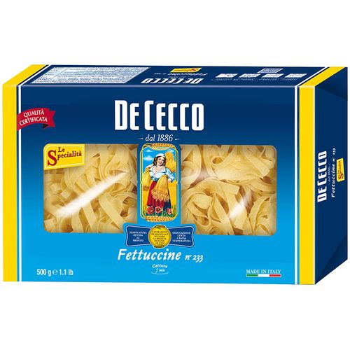 Massa Italiana De Cecco Fettuccine N°233 500g