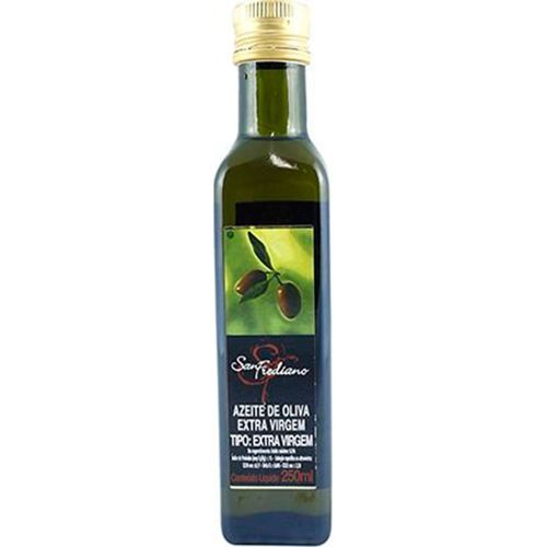 Azeite Italiano San Frediano Extra Virgem 0,5 Acidez Vidro 250 ml