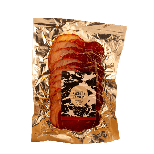 Carne De Sol Bresaola Fatiada Charcuteria Sagrada Familia 100g