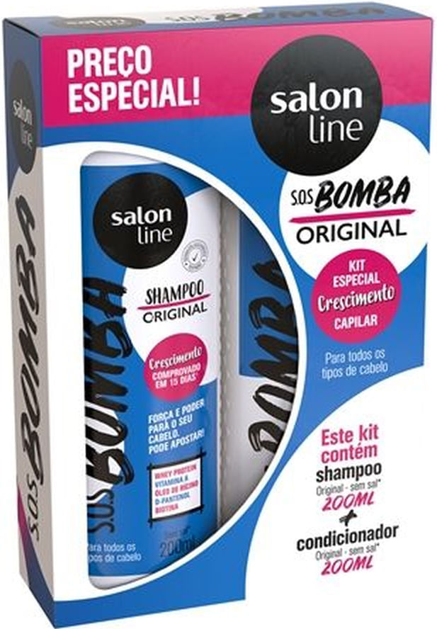 Kit-Shampoo---Condicionador-SOS-Bomba-Original-Salon-Line-200ml