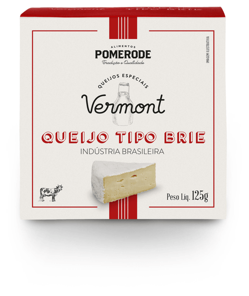 Queijo Brie Vermont Fração 125g