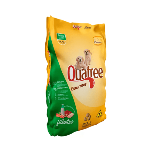 Ração Quatree Gourmet Sabor Peixe, Carne E Frango Para Cães Filhotes 3kg