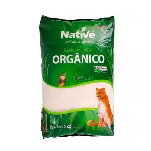 Açúcar Orgânico Native Claro Pacote 5kg