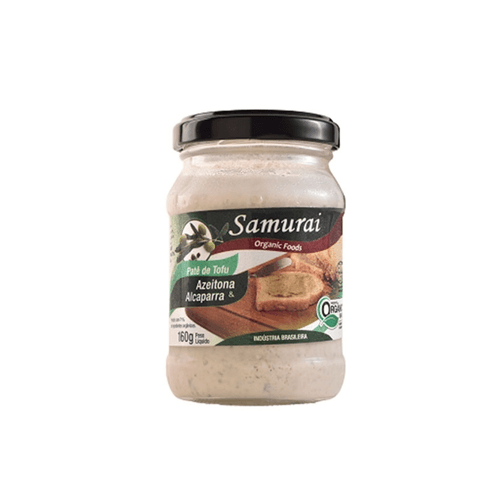 Patê de Tofu com Azeitona e Acaparra Samurai 160 g