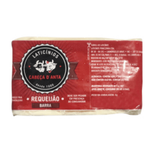 Requeijão Em Barra Cabeça D`Anta 1Kg