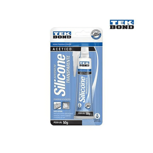 Silicone Acético Transparente 50g - TekBond