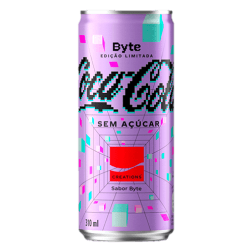 Refrigerante Coca-Cola Byte Sem Açúcar Lata 310ml