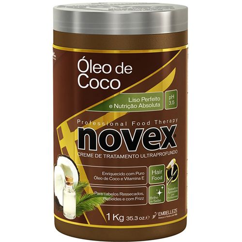 Creme De Tratamento Cabelo Novex Profissional Therapy Óleo De Coco 1kg