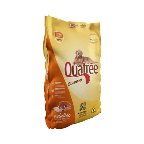 Ração para Cão Quatree Goumert Raças Médias e Grandes 3kg