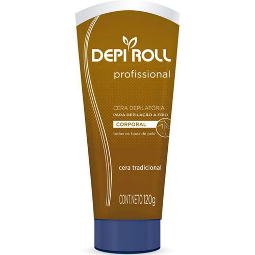 Cera Depilatória Depi Roll Fria Tradicional 120g